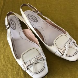 Tod’s vintage slingbacks